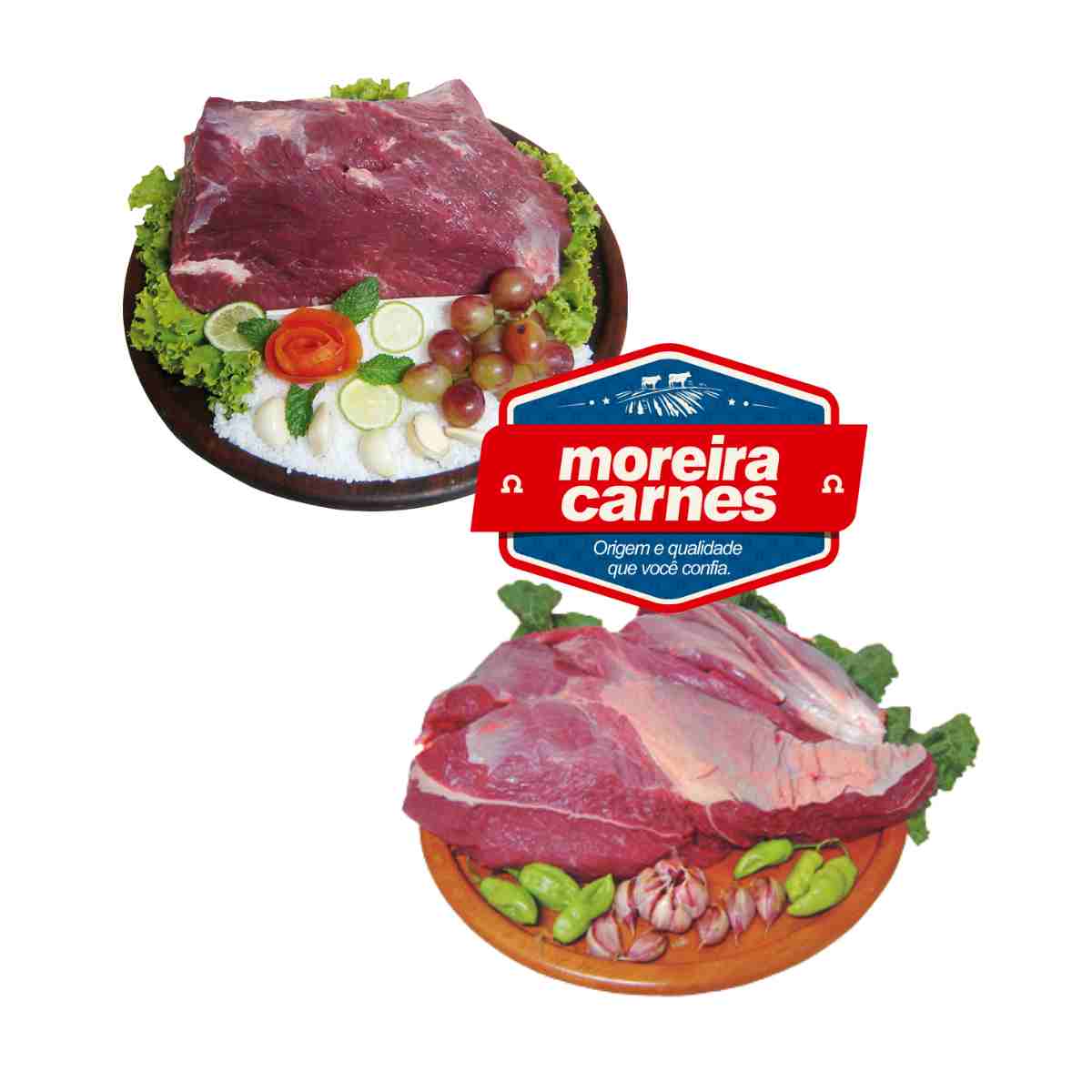 Acém ou Paleta com Músculo Peça ou Pedaço 